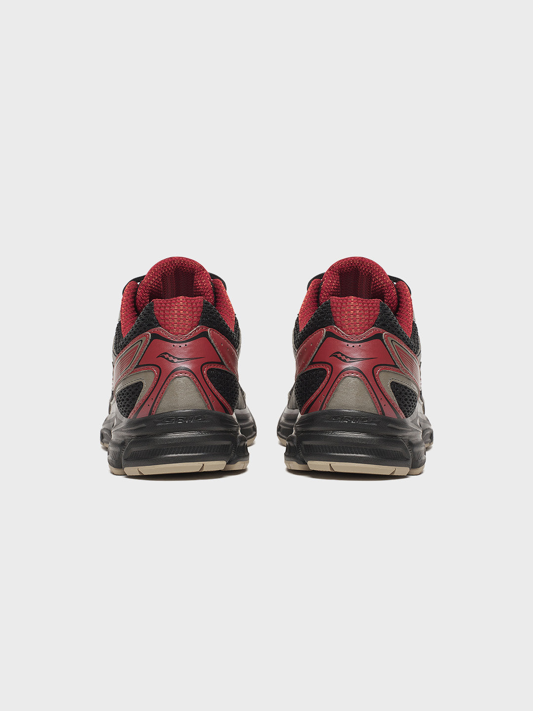 Saucony Ride Millennium Sneakers Black Henna - achterkant