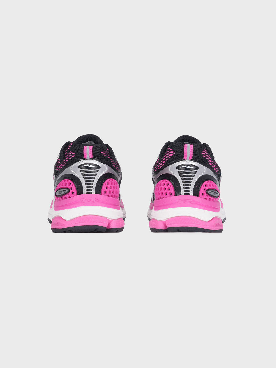 Saucony Triumph 4 KDZ Junior Sneakers Black/Pink - achterkant