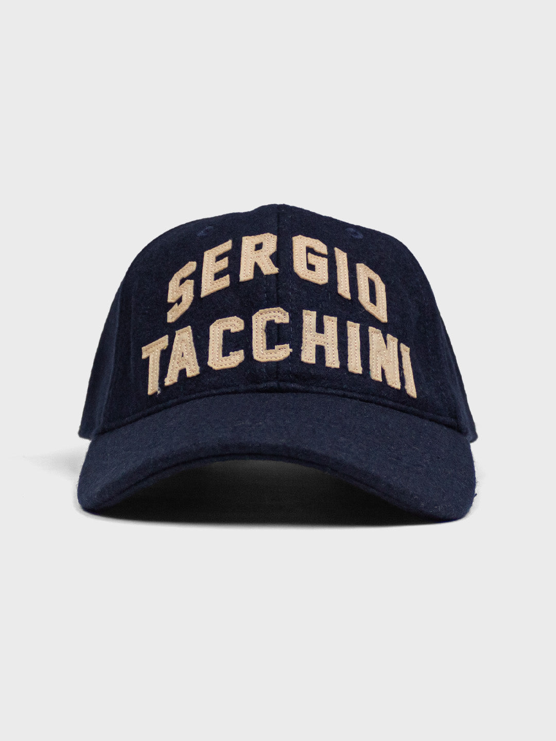 sergio tacchini wool cap dark blue