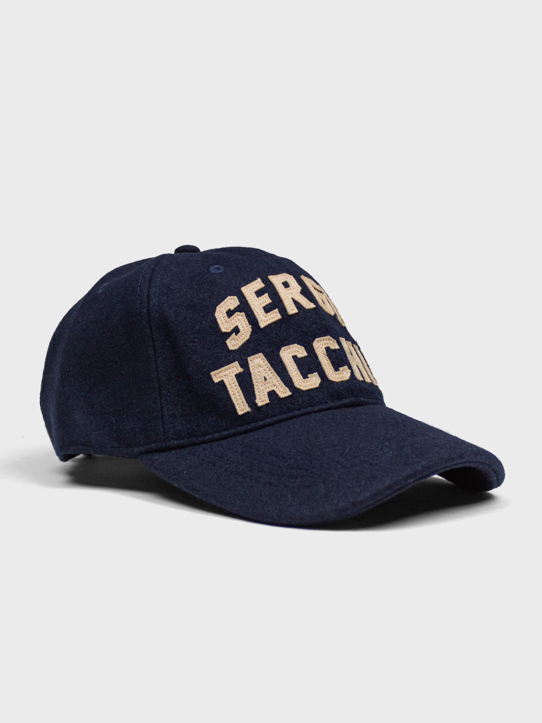 sergio tacchini wool cap dark blue