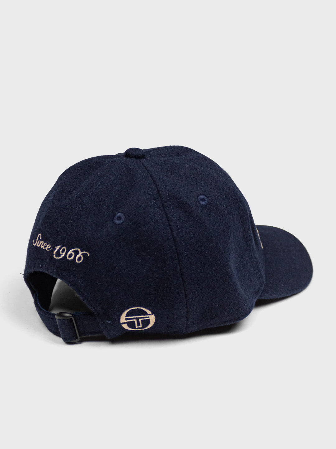 sergio tacchini wool cap dark blue