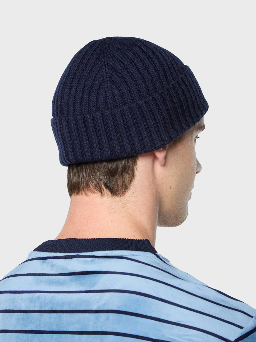 Sergio Tacchini wool beanie blue