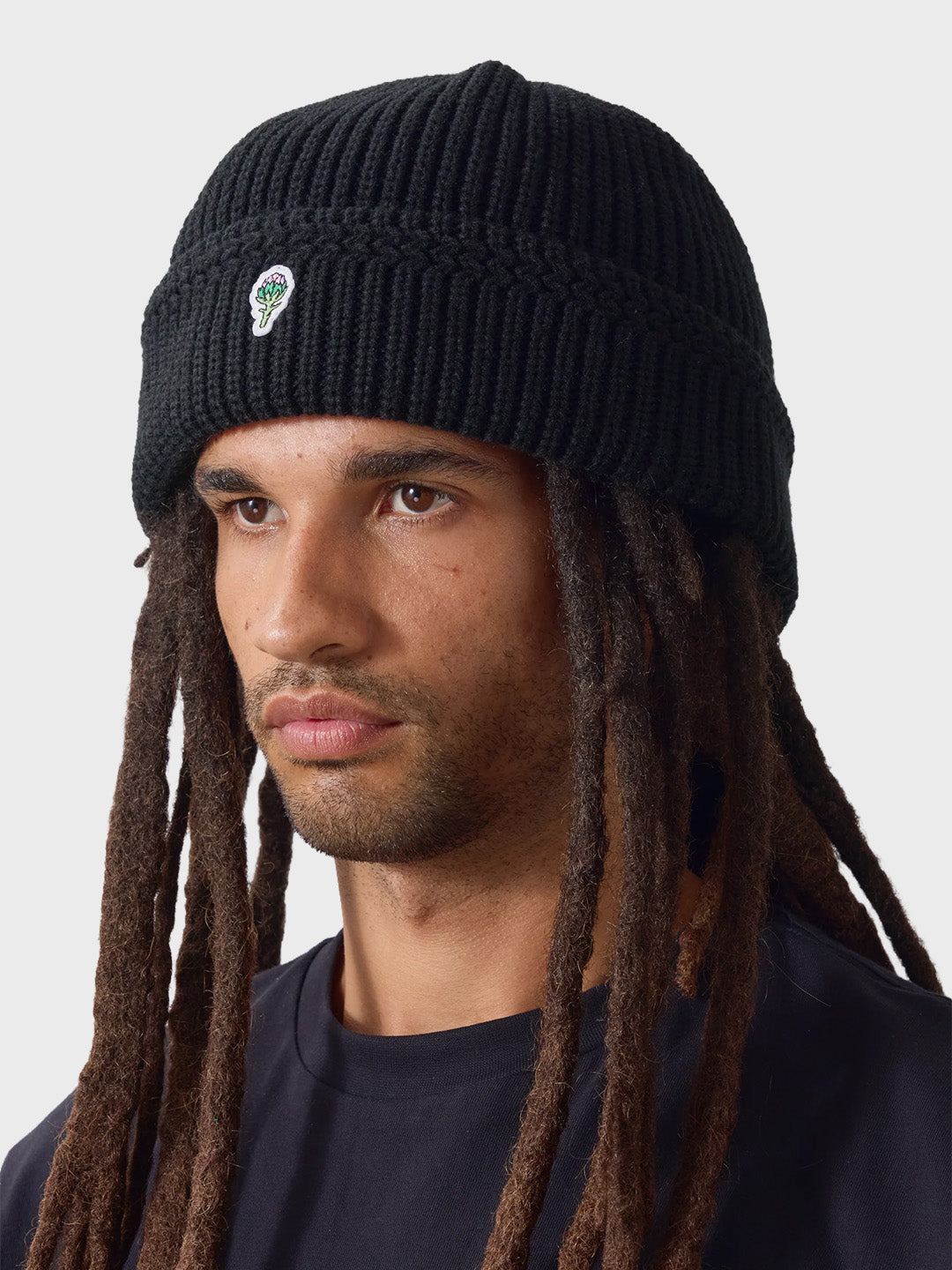 Service Works Artichoke Beanie Black – zijkant