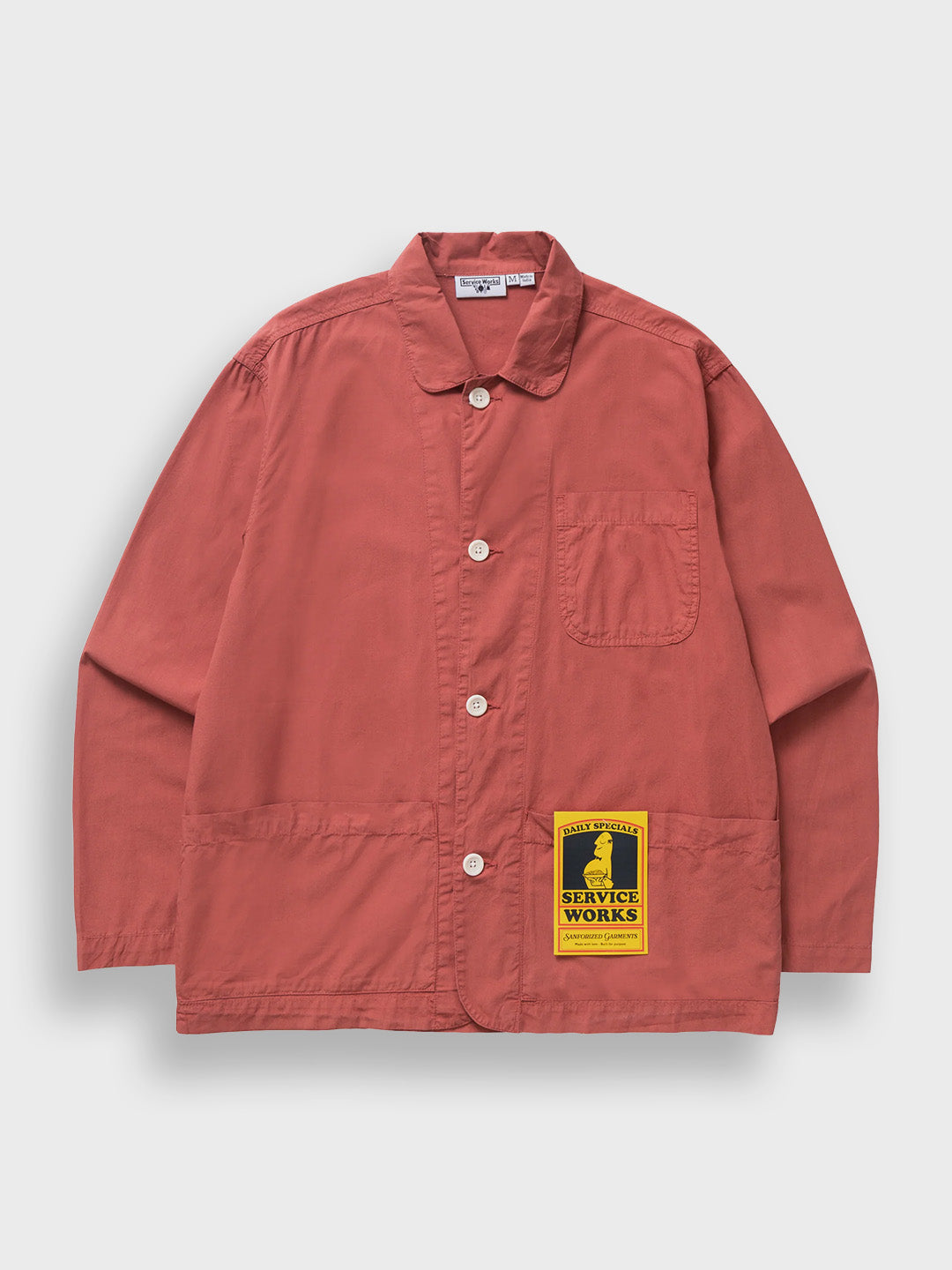 Service Works Easy Chef Shirt Clay - voorkant