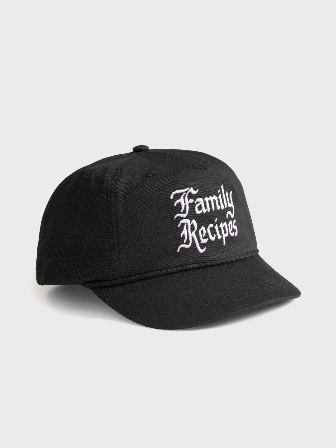 Service Works Family Recipes Cap Black - zijkant