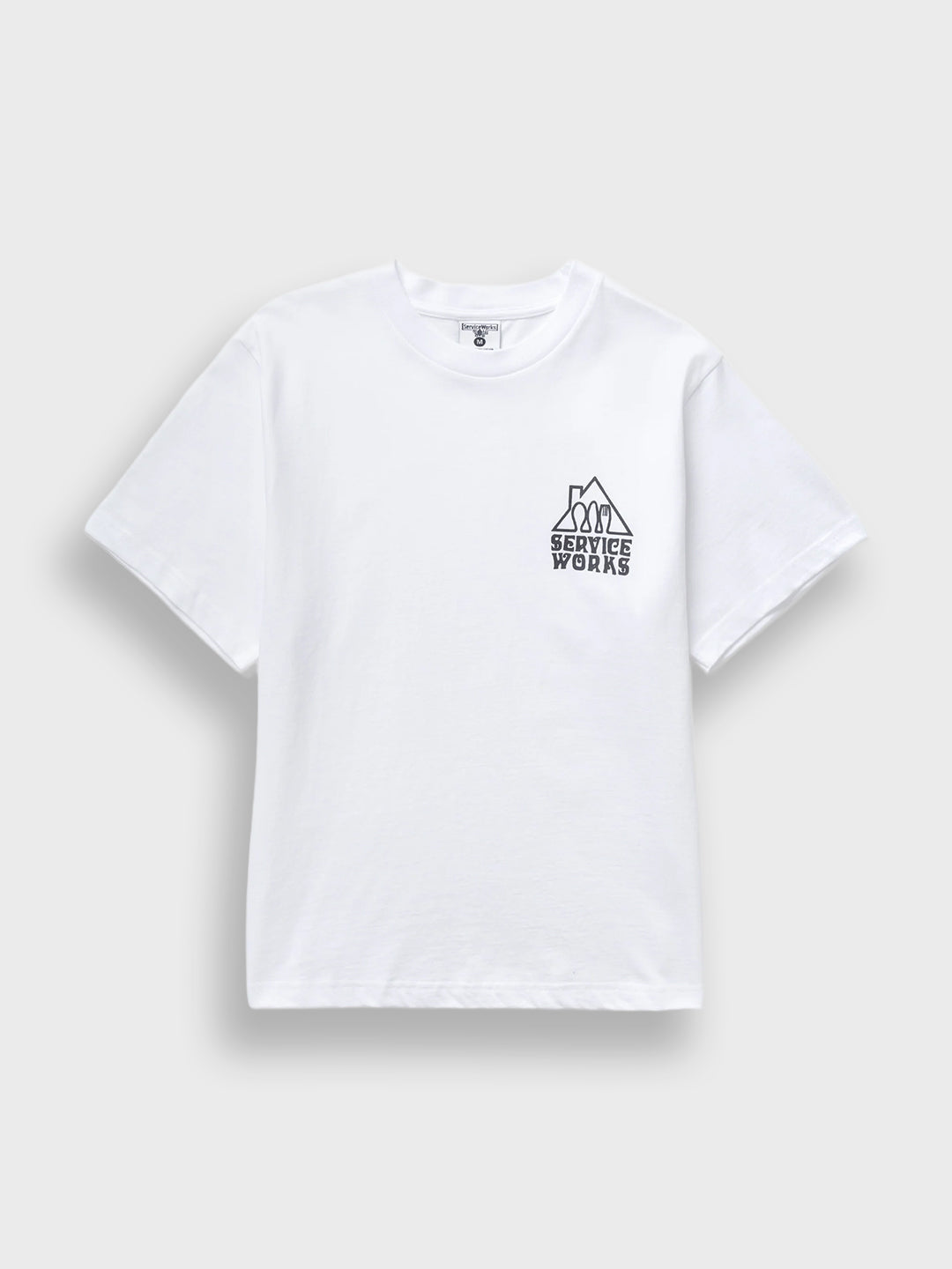Service Works Home Comforts T-Shirt White - voorkant