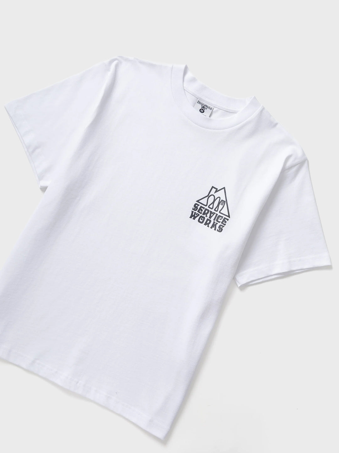 Service Works Home Comforts T-Shirt White - close-up