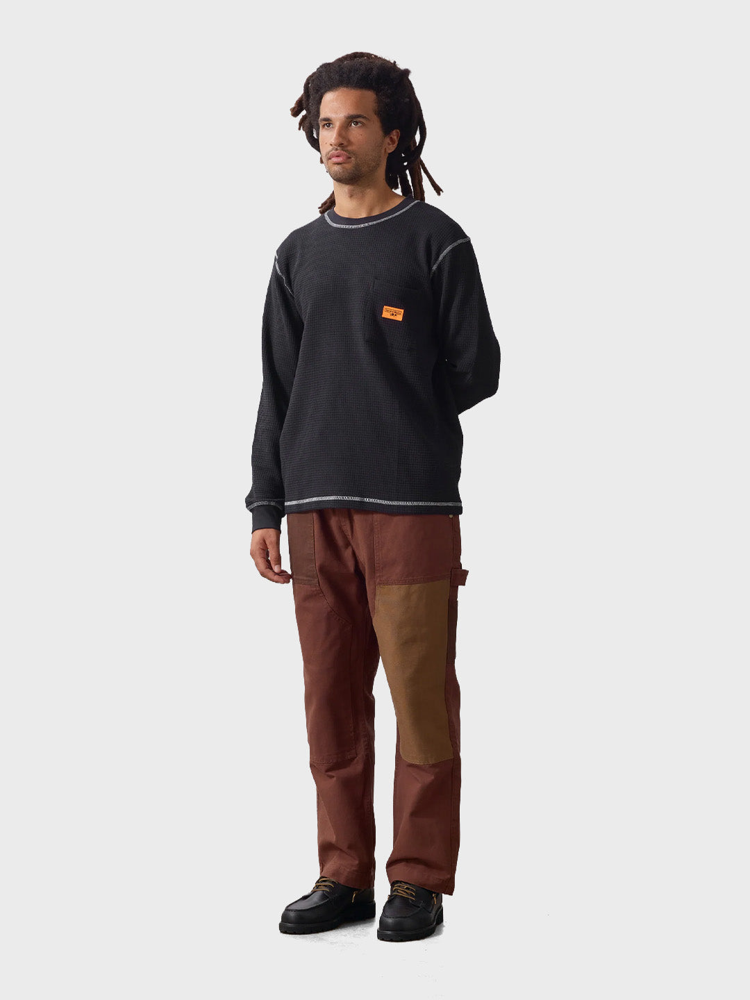 Service Works Waffle Thermal Longsleeve Black – outfit