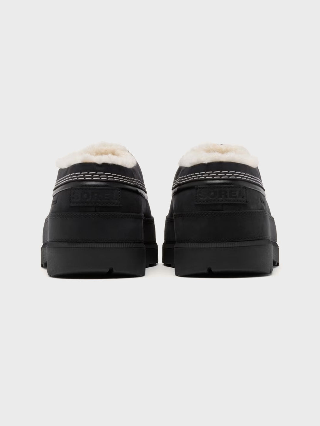 Sorel Ambler Fireside Waterproof Clog Black – achterkant