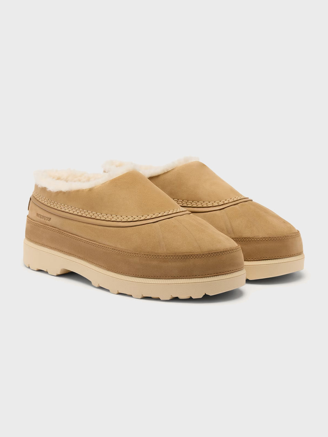 Sorel Ambler Fireside Waterproof Clog Caribou – voorkant