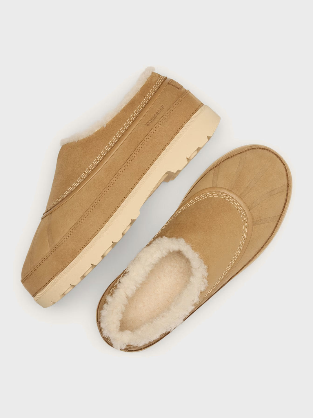 Sorel Ambler Fireside Waterproof Clog Caribou – bovenkant