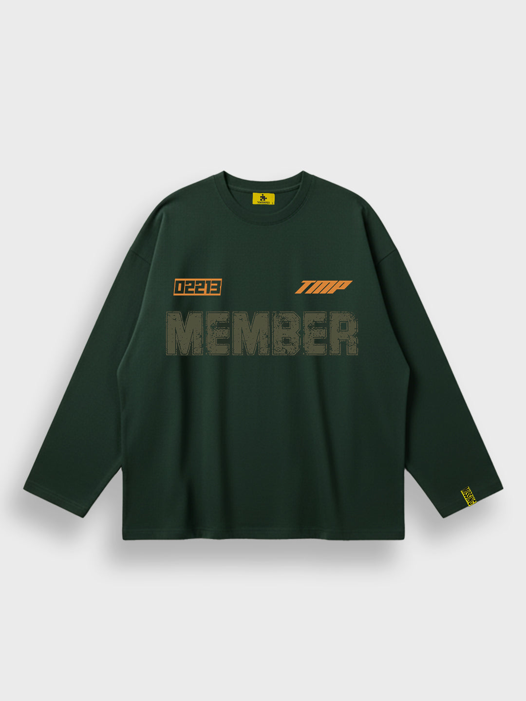The Missing Piece Classic Longsleeve Forest Green voorkant