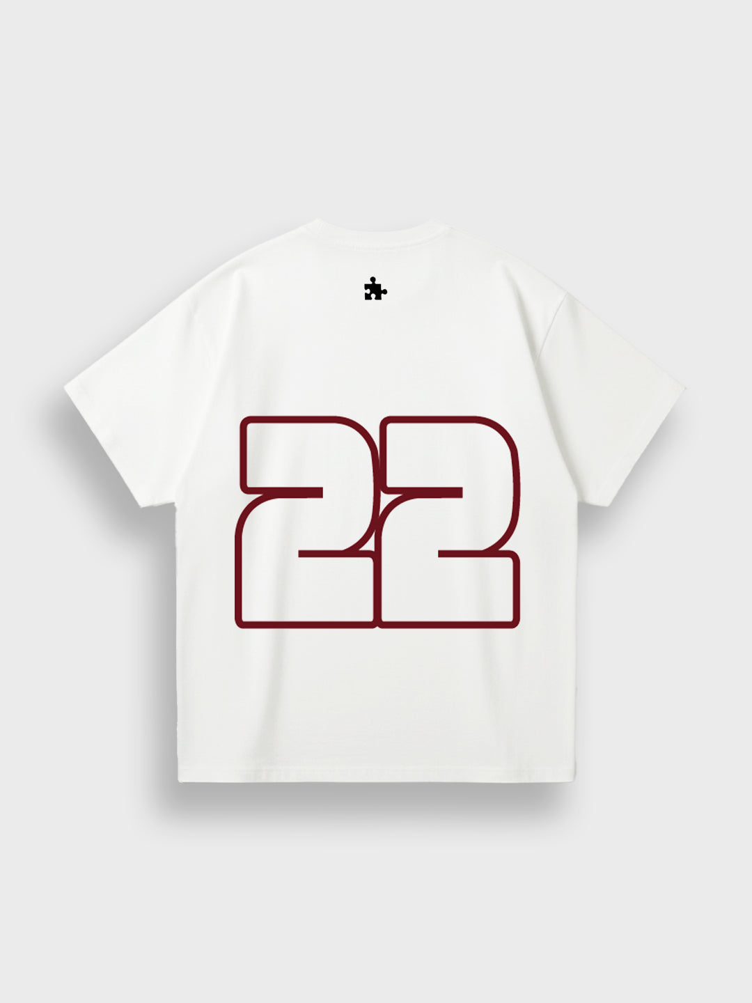 The Missing Piece Classic T-Shirt White - achterkant