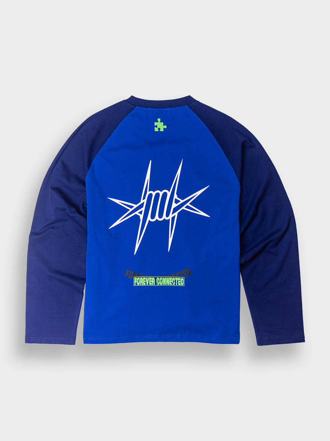 The Missing Piece Longsleeve Blauw - achterkant