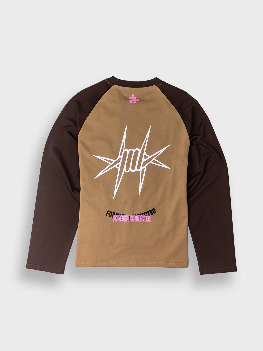 The Missing Piece Longsleeve bruin - achterkant