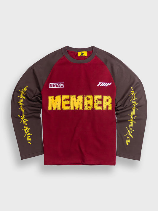 The Missing Piece Longsleeve - red - voorkant