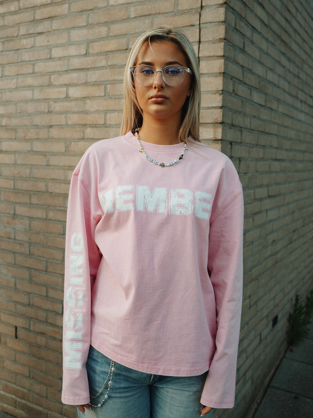 The Missing Piece Longsleeve 2.0 Pink