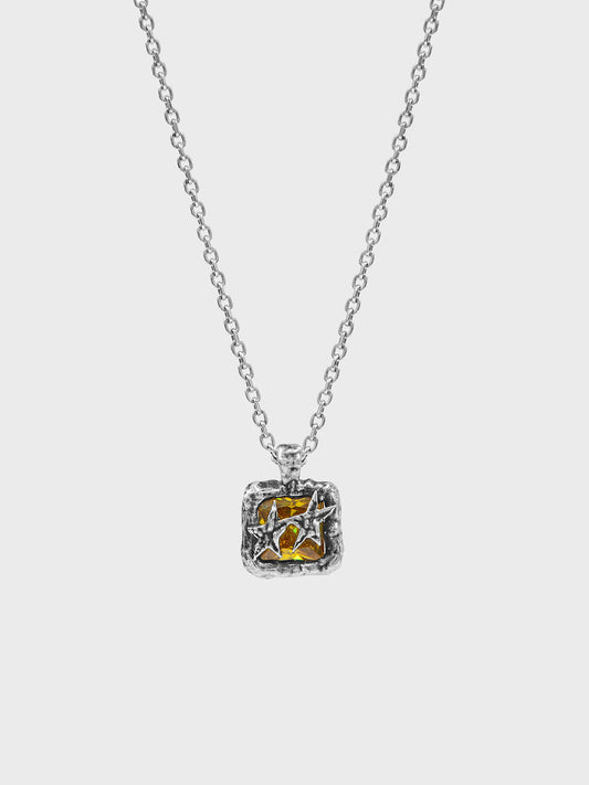 TwoJeys Due Stelle Icon Necklace Silver