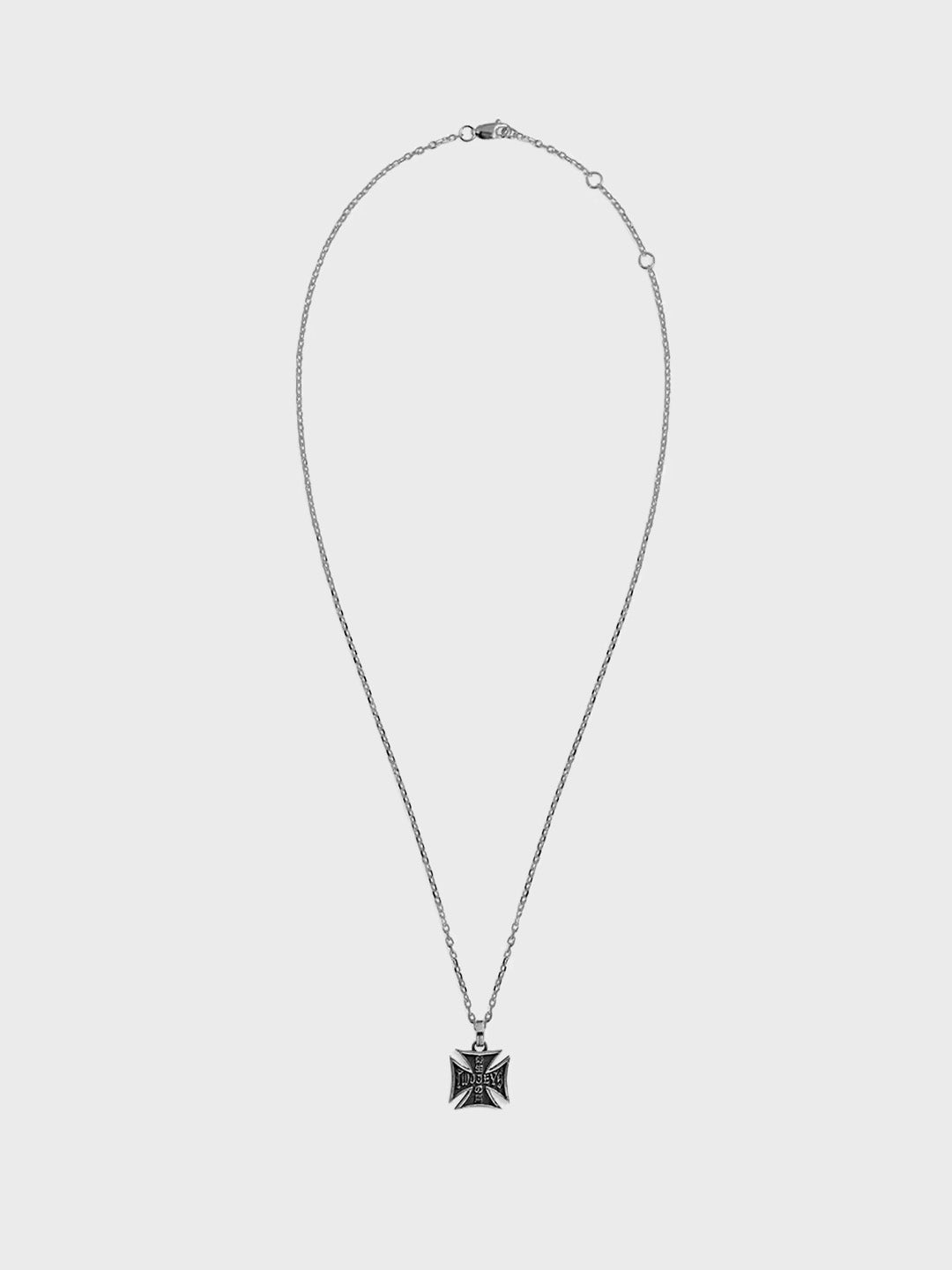 TwoJeys East Coast Necklace Silver – voorkant