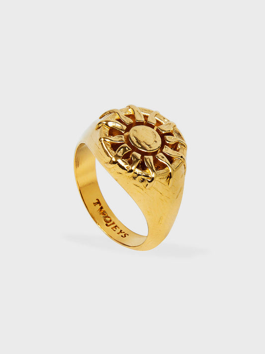 twojeys sun ring gold