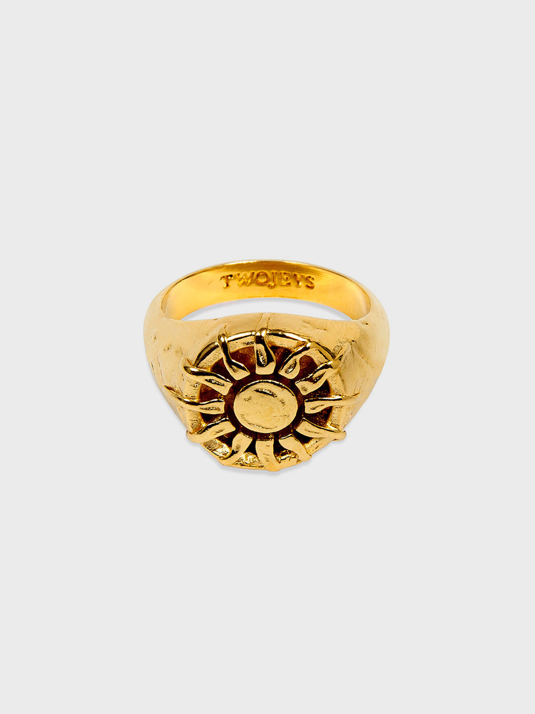 twojeys sun ring gold