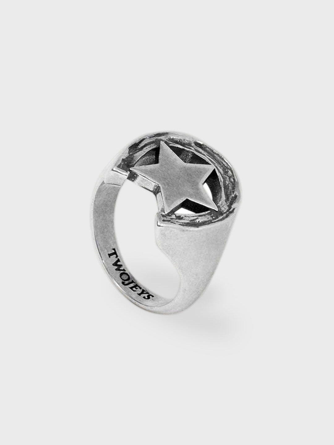 TwoJeys Star Ring | Silver