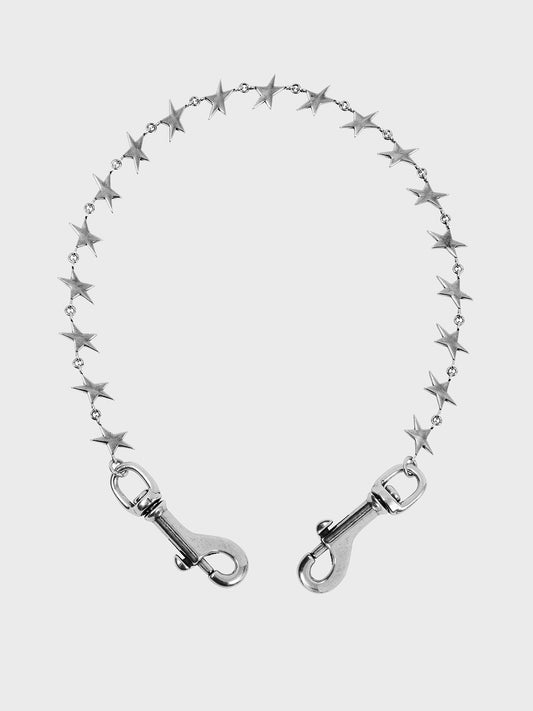 TwoJeys Stars Pant Chain Silver