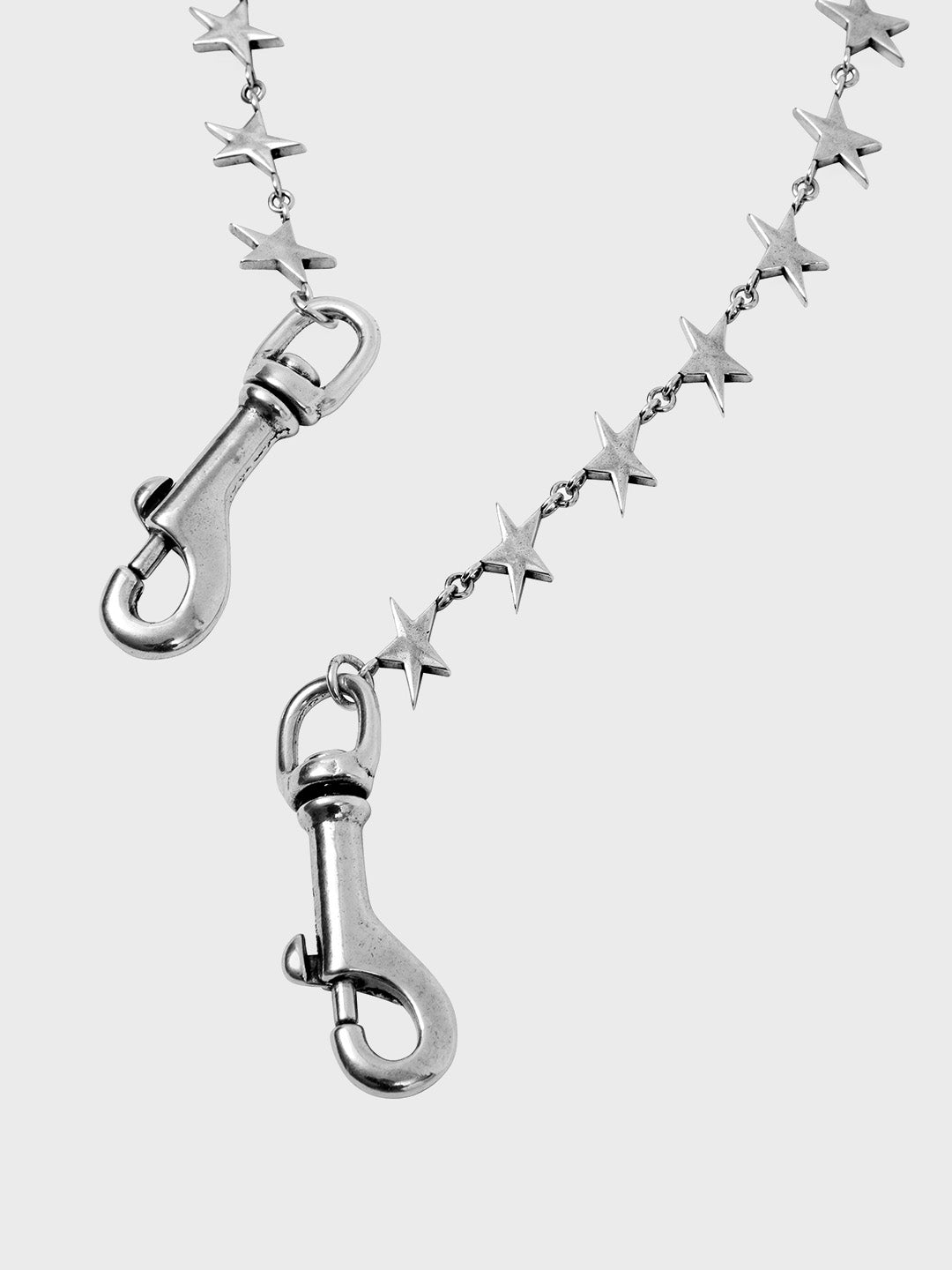 TwoJeys Stars Pant Chain Silver – detailfoto
