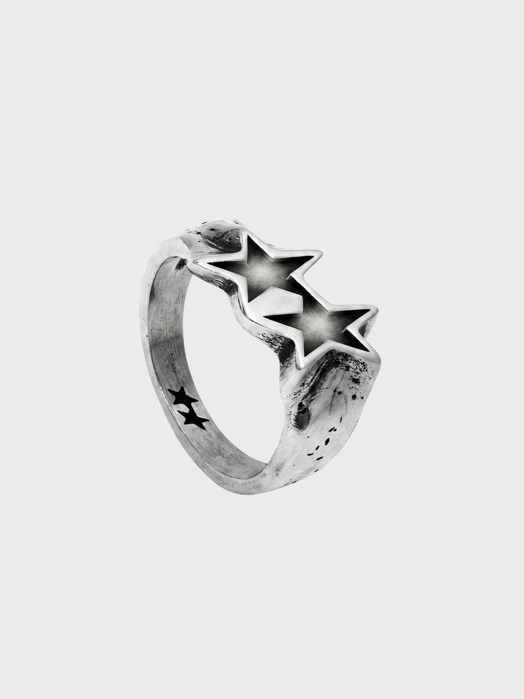 TwoJeys Tilted Icon Ring Silver