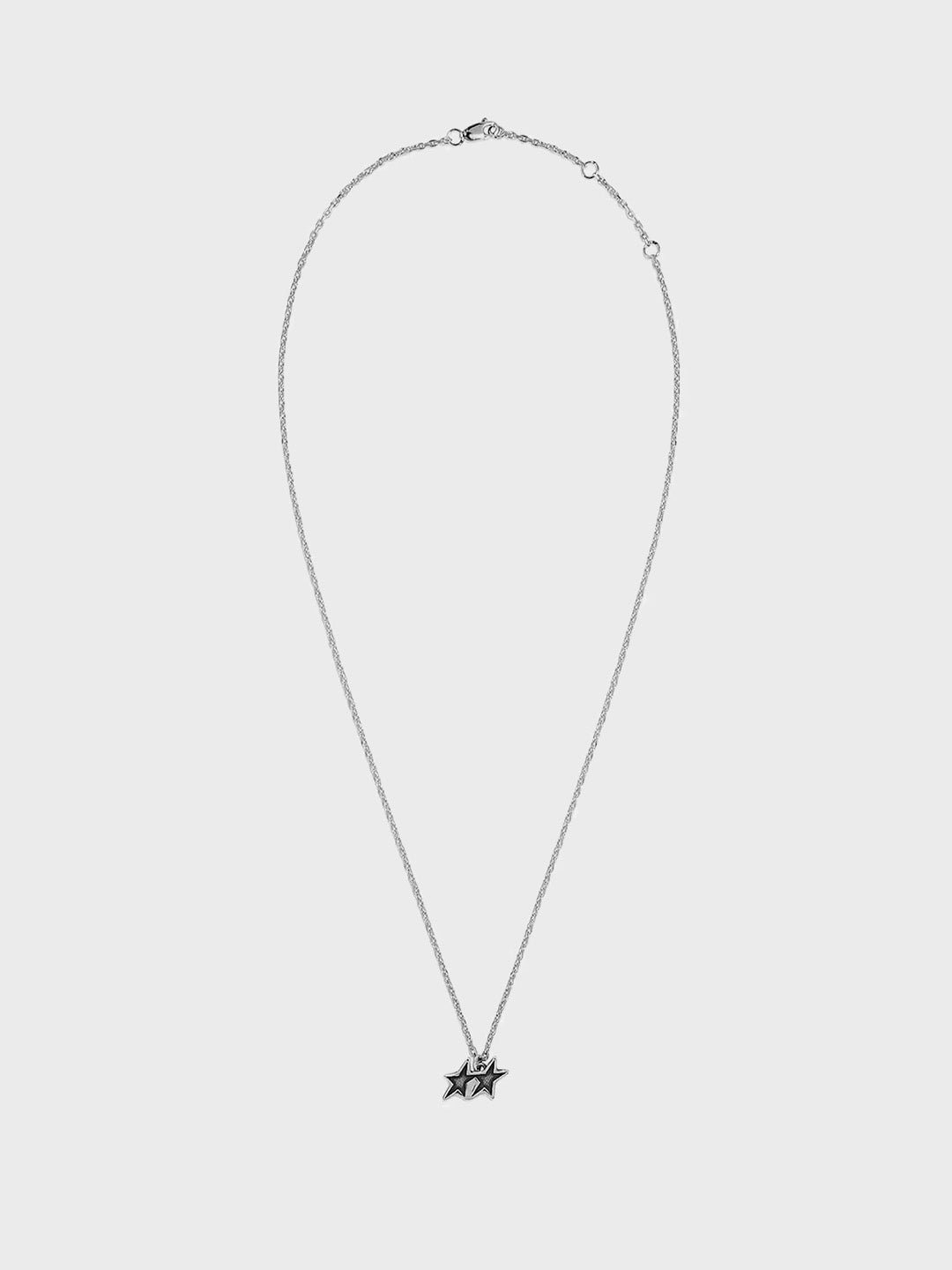 TwoJeys Tilted Necklace Silver – packshot