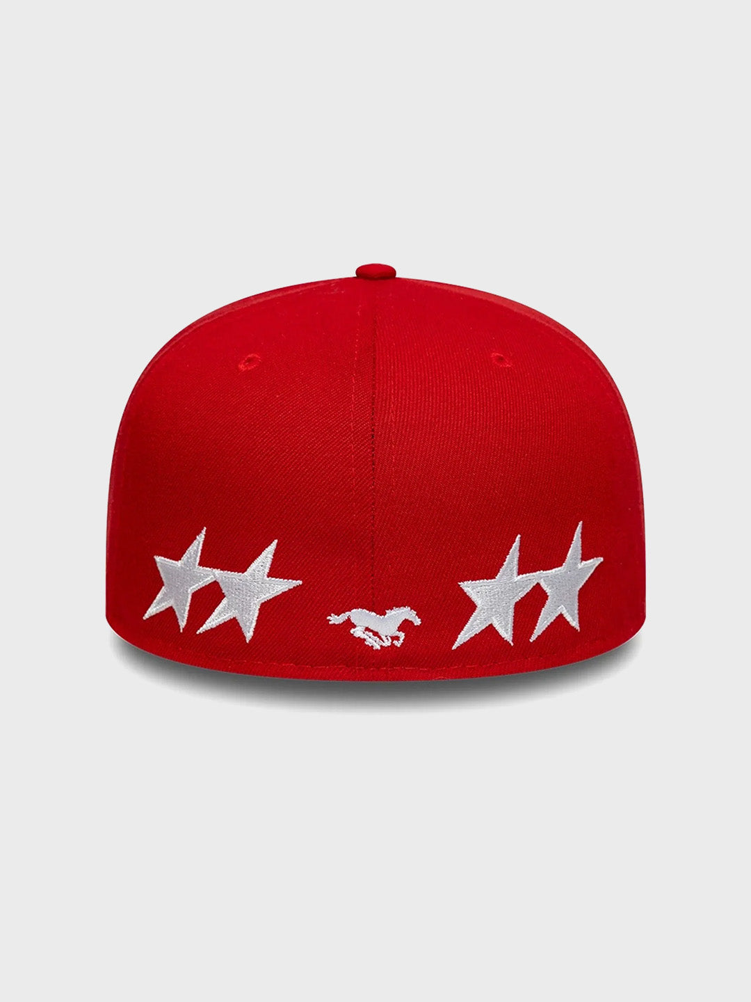 Twojeys x New Era 59Fifty Fitted Cap Red – product achterkant