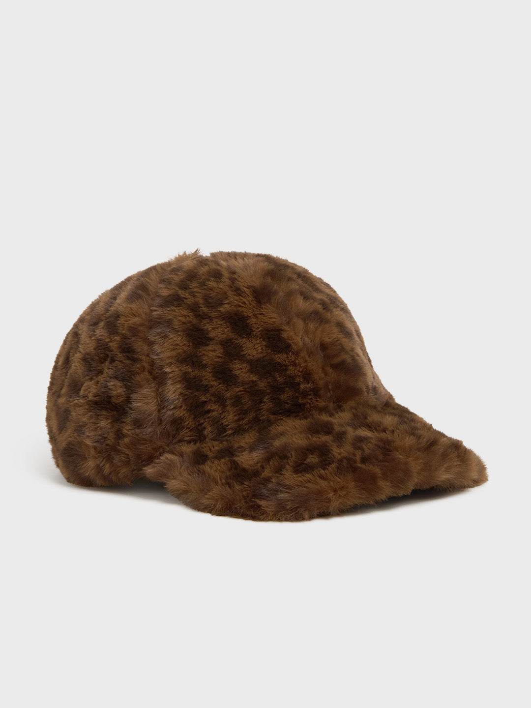 Vans Celano Fluffy Cap Brown schuin vooraanzicht