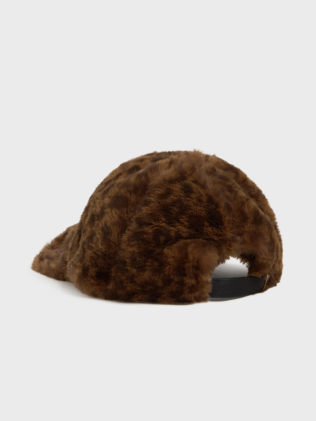 Vans Celano Fluffy Cap Brown schuin achteraanzicht