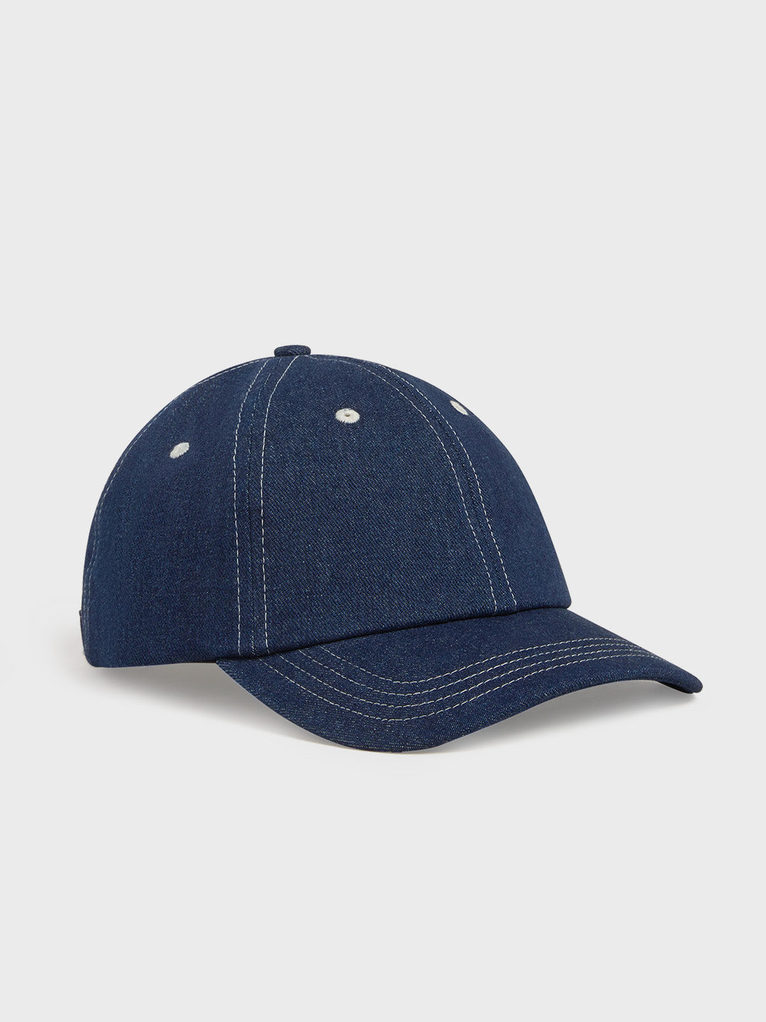 Vans Classic Script Denim Cap Blue – schuin voor