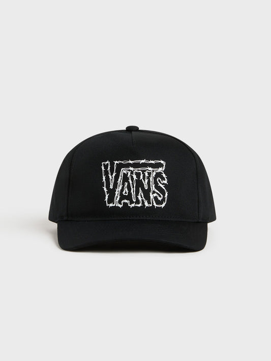 Vans Constant Kids Cap in zwart met witte graphic
