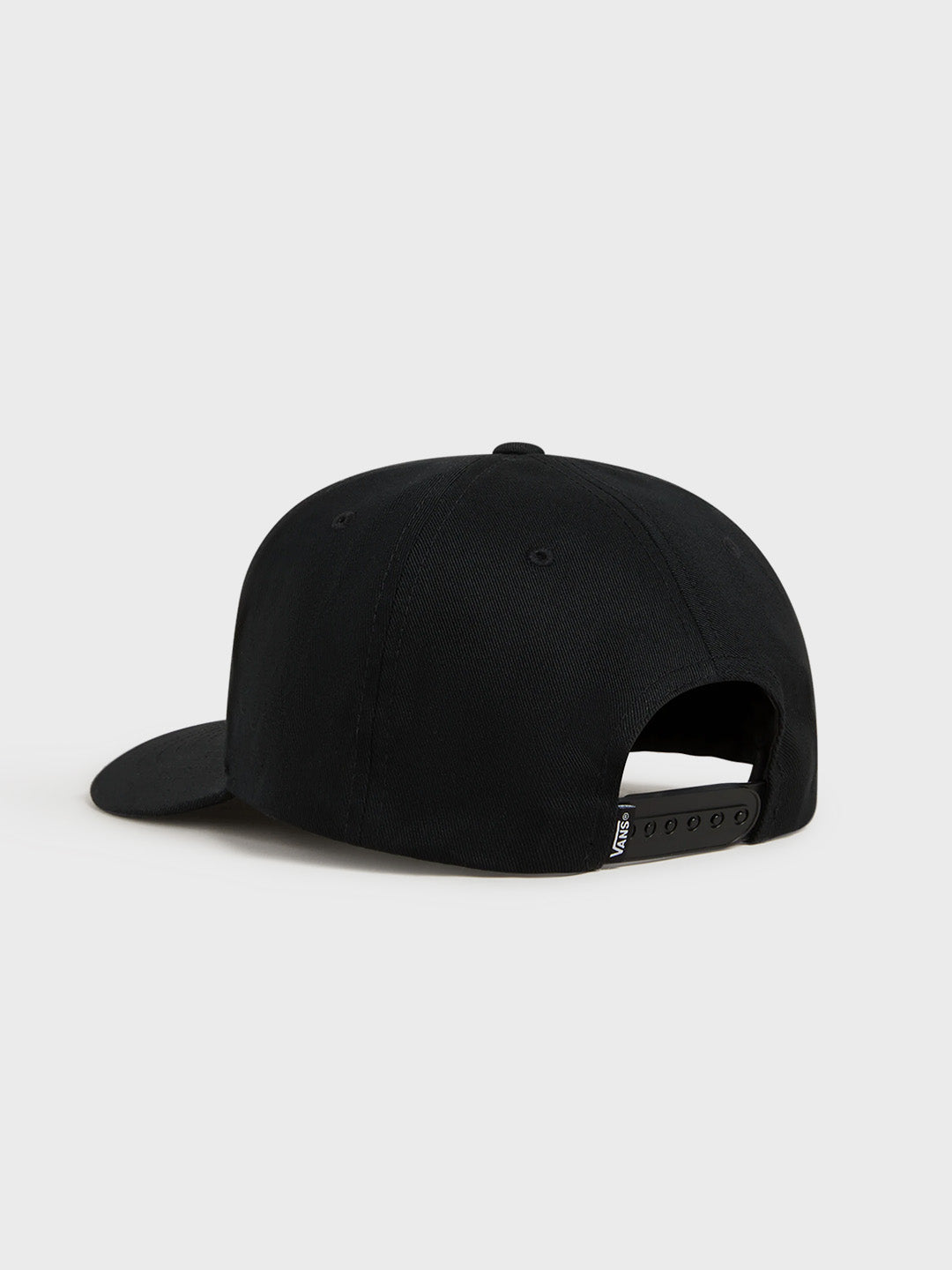Vans Constant Kids Cap in zwart schuin achteraanzicht