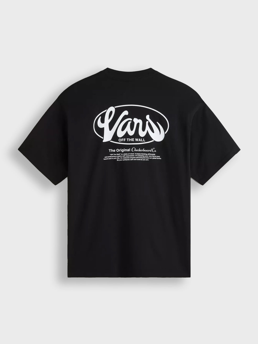 vans t-shirt zwart