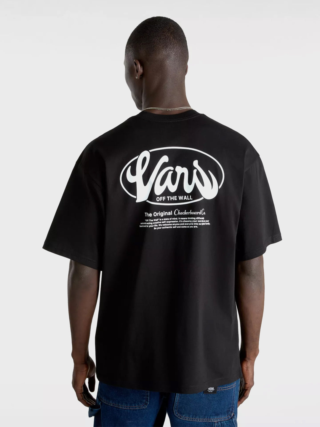 vans t-shirt zwart