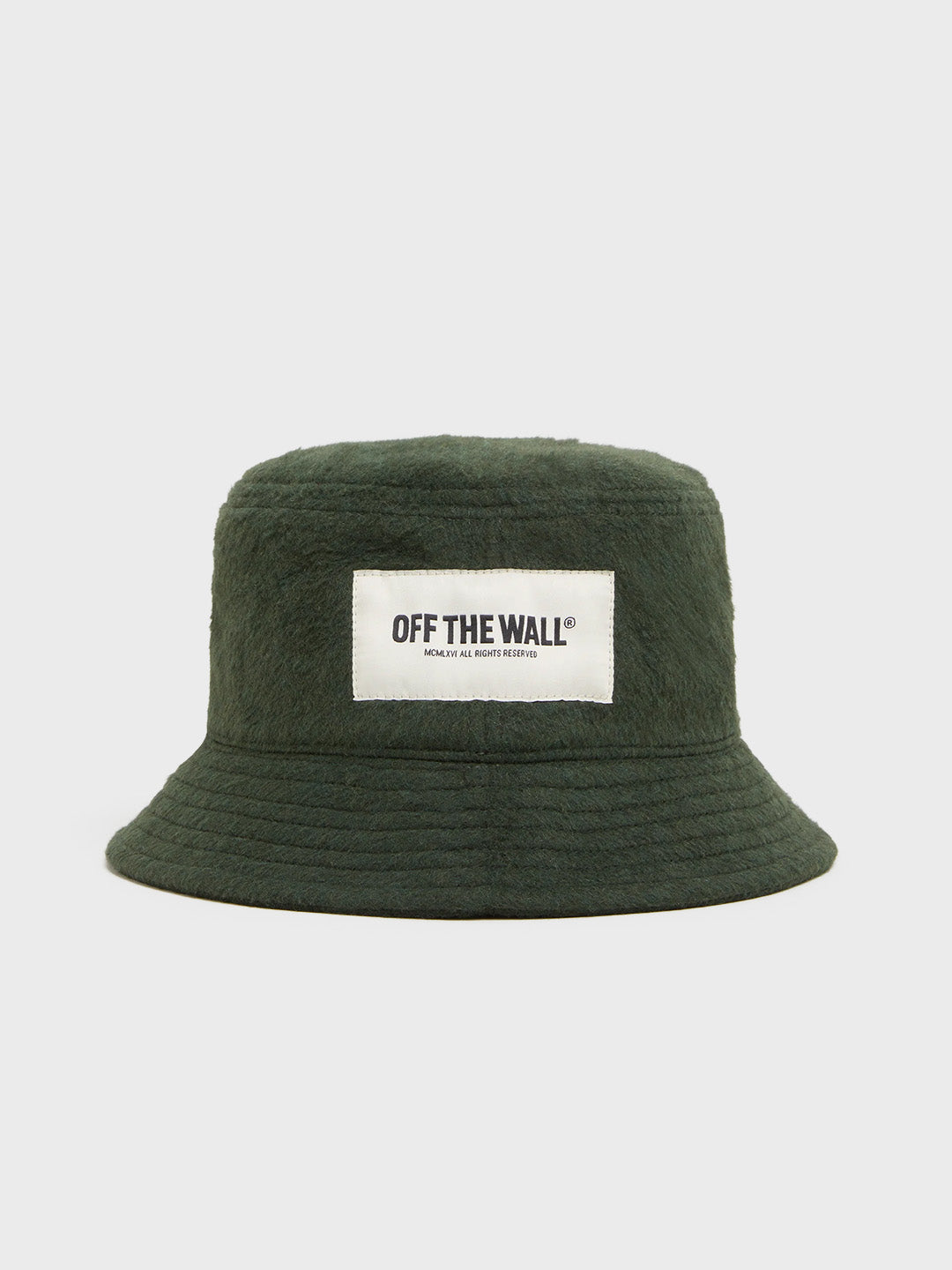 Voorkant Vans Hildy Bucket Hat groen met logolabel