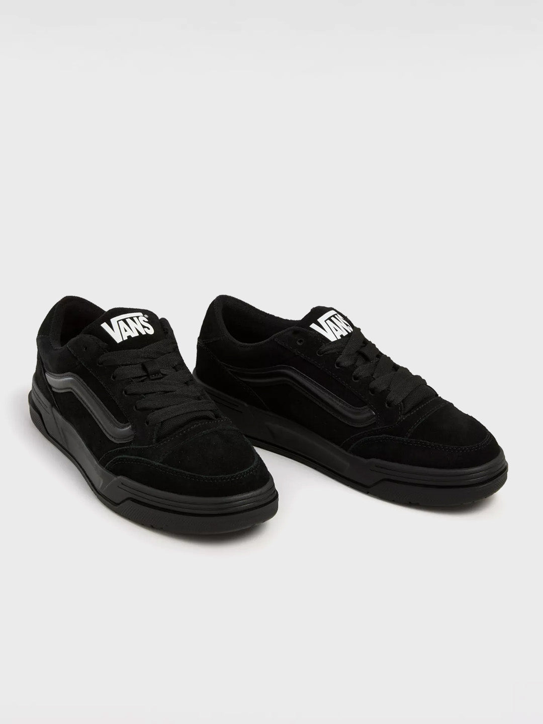 vans hylane suede sneakers black