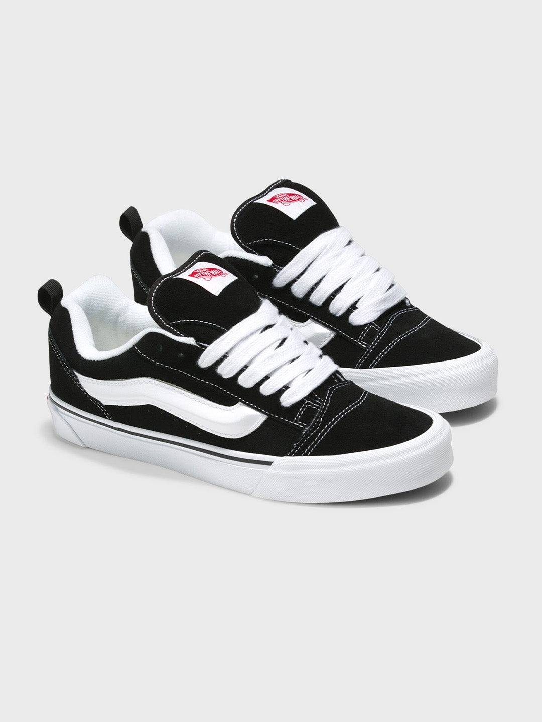 Vans Knu Skool Sneakers Black White Reloadstore   Vans Knu Skool Sneakers Black White 2 