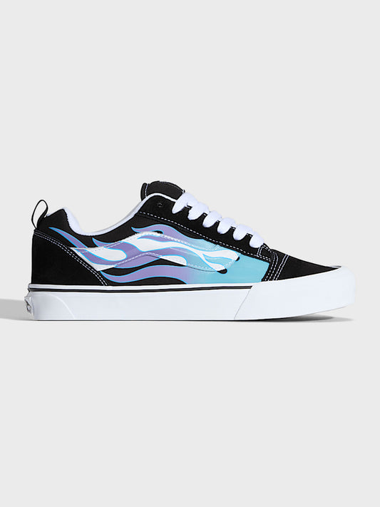 Vans Knu Skool sneakers met vlammen graphic