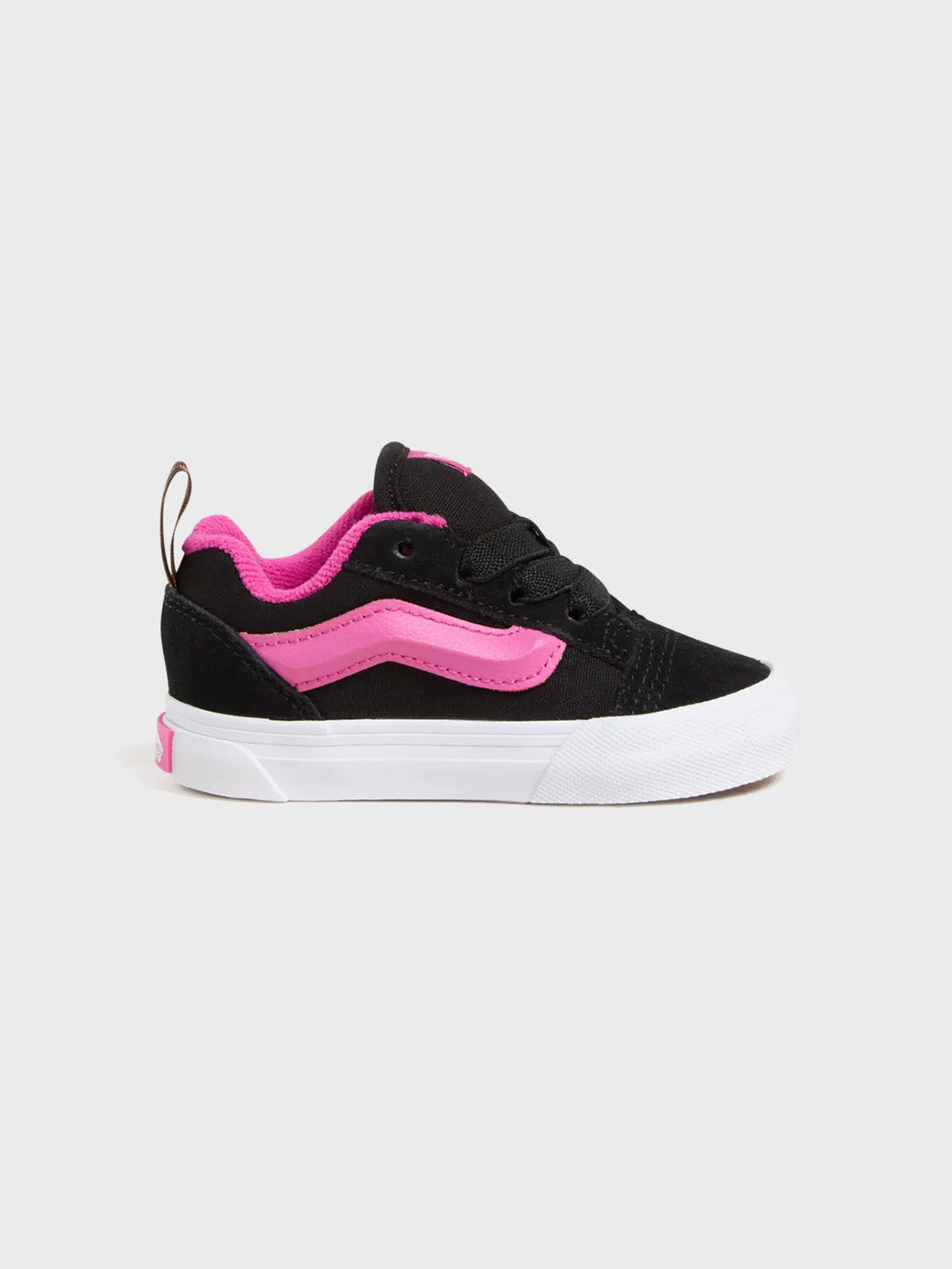 vans kinderschoenen zwart roze