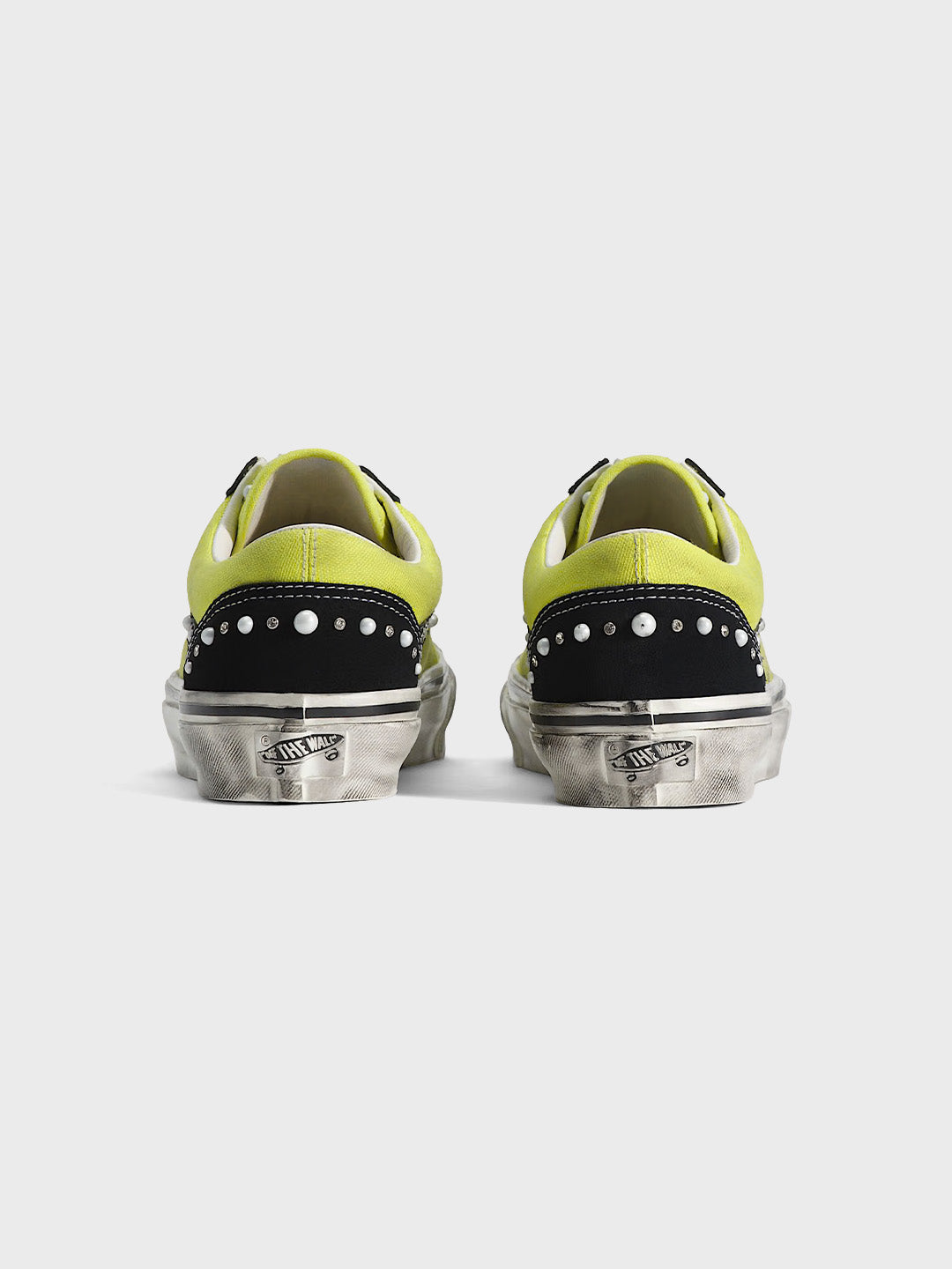 Vans LX Old Skool 36 Pearlized sneakers Black/Fluro Lime – VN000E8VHHC – achterkant