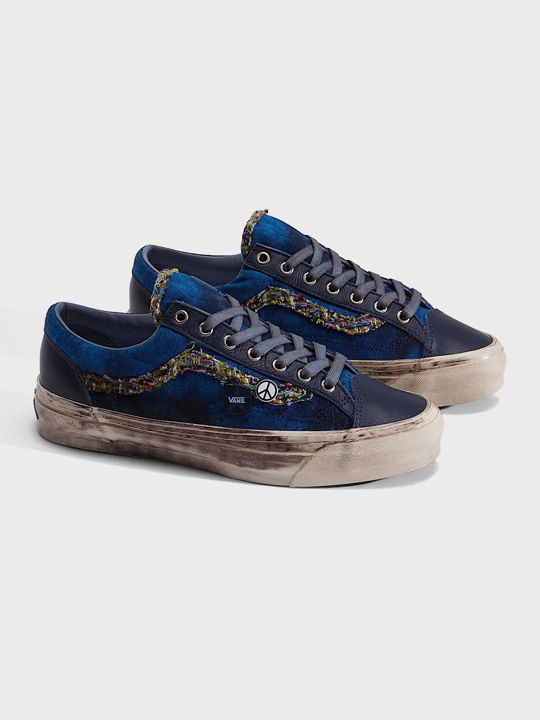 Vans LX Old Skool 36 Souvenir Sneakers Navy – VN000E8VNVY – voorkant