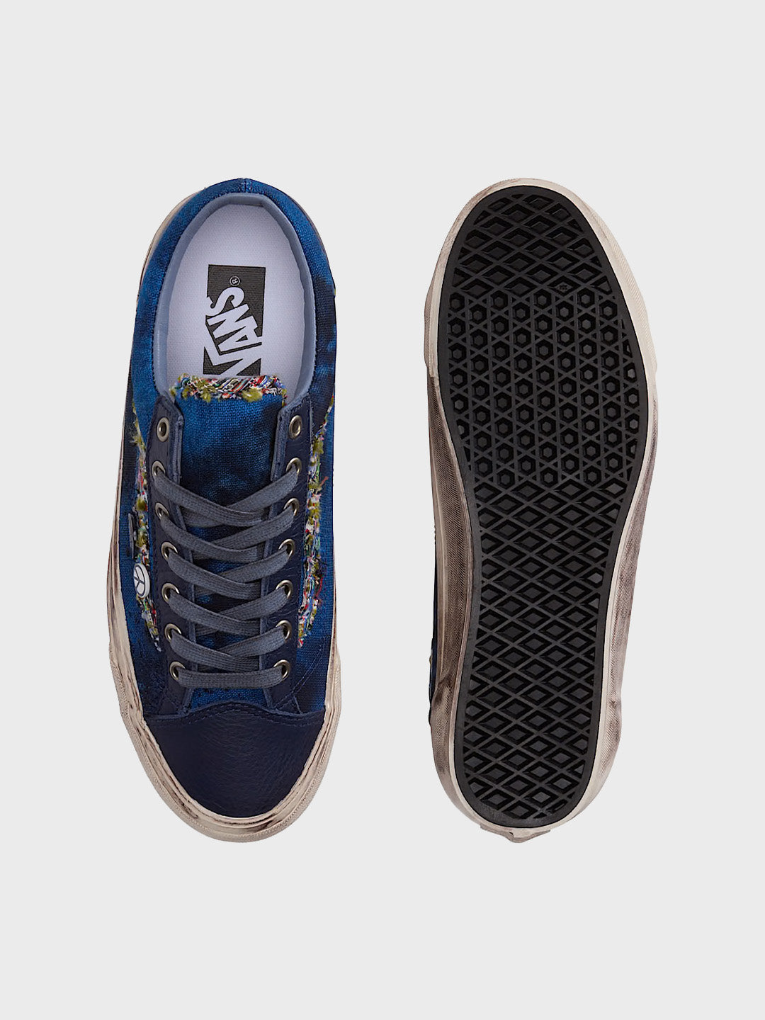 Vans LX Old Skool 36 Souvenir Sneakers Navy – VN000E8VNVY – bovenkant en zool
