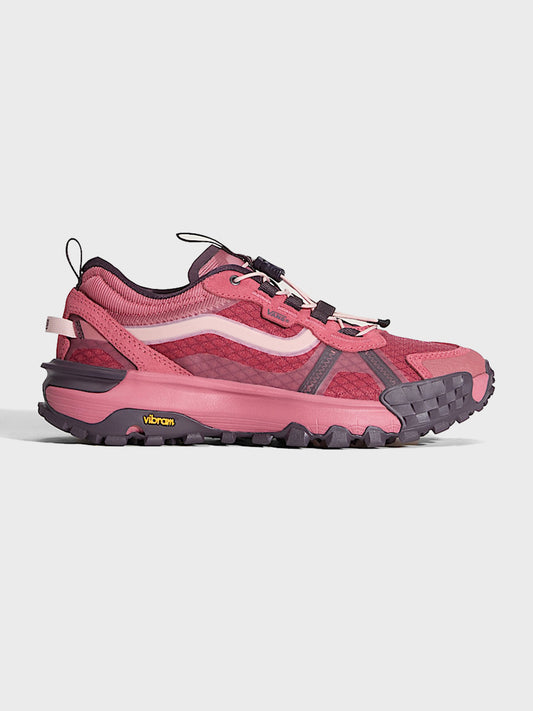 Zijkant van Vans Crosspath XC Mauvewood Pink sneakers