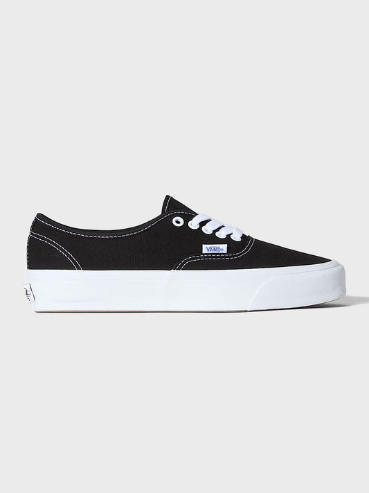 Vans Premium Authentic 44 LX Sneakers Black/White - zijkant