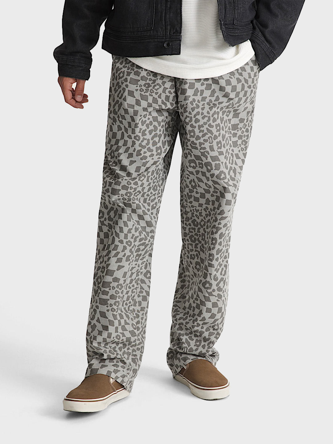 Vans Range Novelty Pants Drizzle Grey voorkant