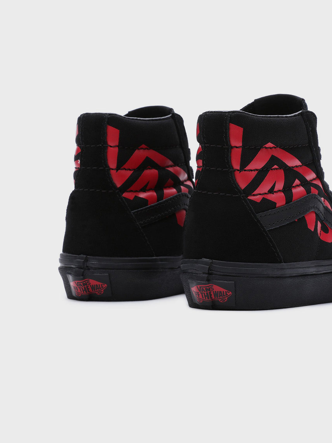 Vans Sk8 Hi Logo PS Kids Shoes Black